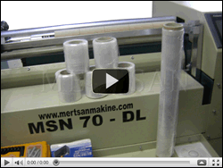 MSN 70 DL Stre� Dilimleme ve Sarma Makinesi Video